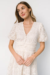 Edwina Lace Dress | Vintage Cream - Baltic Born